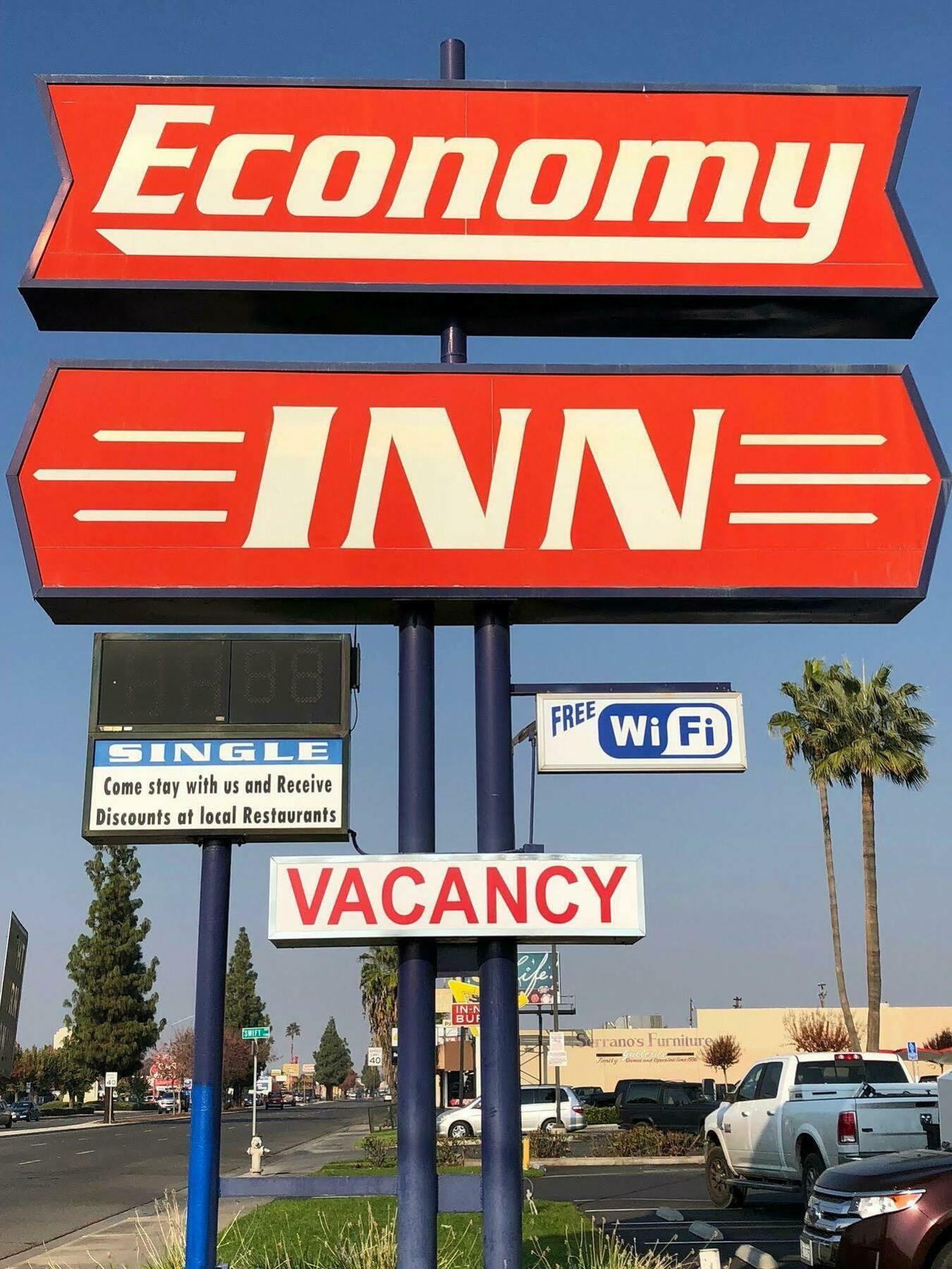 Economy Inn فريسنو المظهر الخارجي الصورة